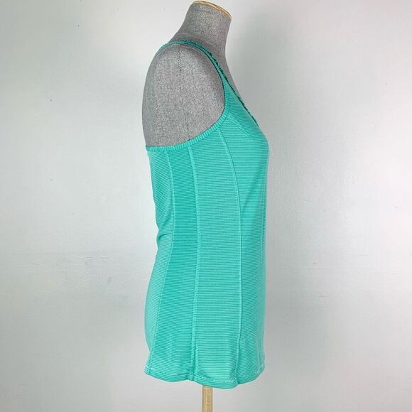 Lululemon Ruffle Detail Tank Turquoise - Picture 4 of 8